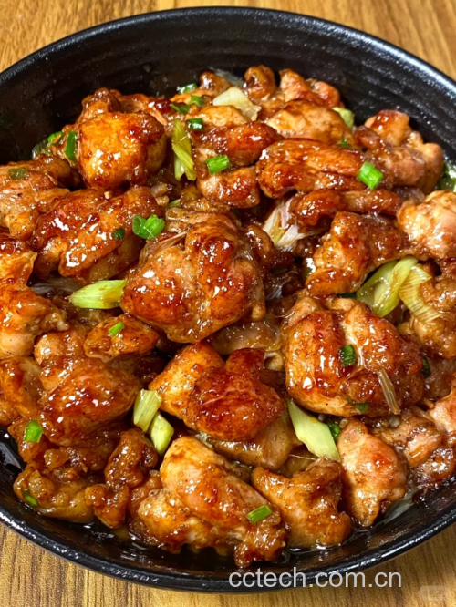 照烧鸡腿烹饪过程图