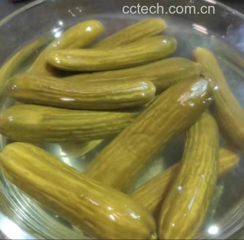 小黄瓜咸菜制作过程