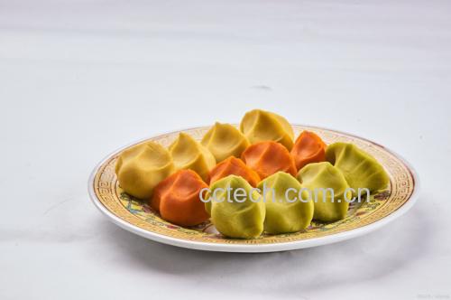 红皮萝卜饺子成品图