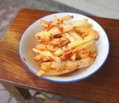 子姜酸制作食材展示
