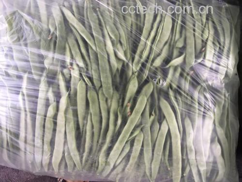 扁豆焯水与冷冻处理