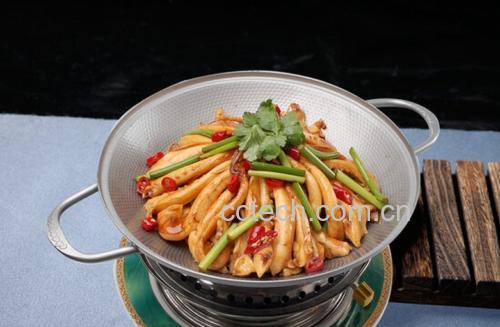 芥末鱿鱼成品图