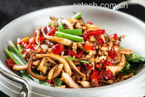 鱿鱼须烹饪图