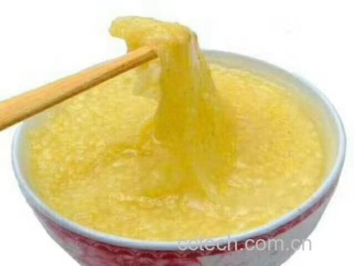 小米粥慢煮过程