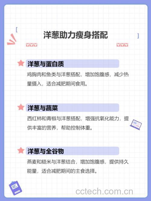 洋葱与女性健康饮食搭配图
