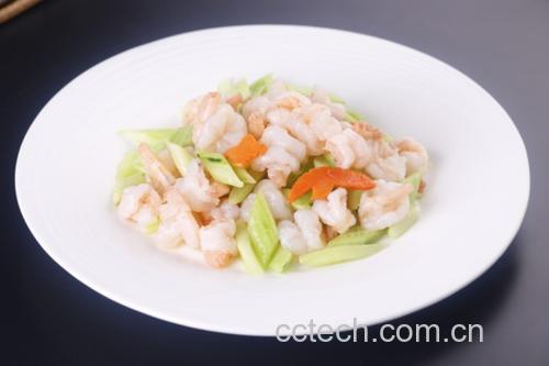 生菜卷虾仁