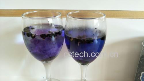 蓝莓玫瑰水成品图