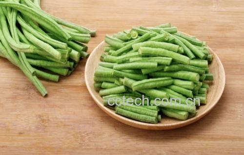绿扁豆沙拉成品图