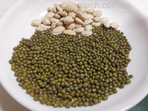 绿扁豆蔬菜汤成品图