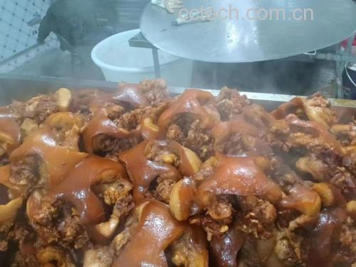 肉夹馍制作过程