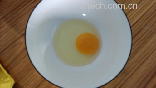 微波炉蒸蛋食材准备