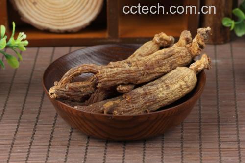 人参鸡蛋炖品特写