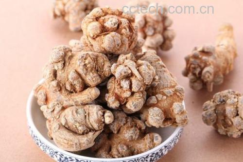 三七总皂苷分子结构示意图