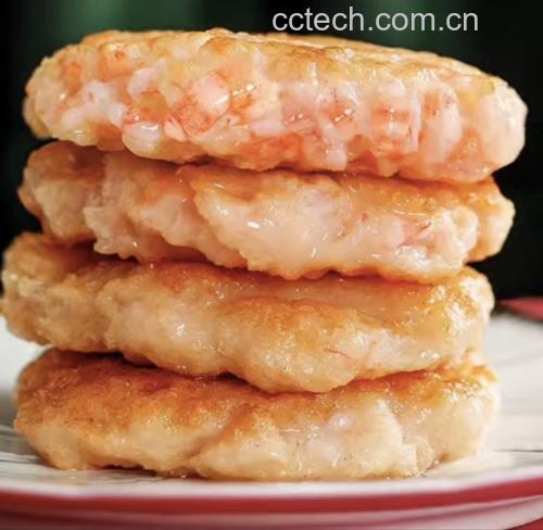 小葱虾皮炒饼子成品展示图