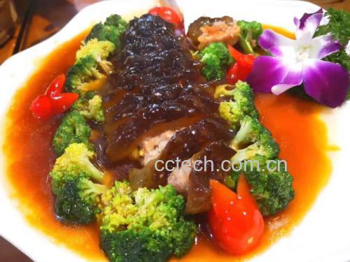 红参蒸瘦肉成品图