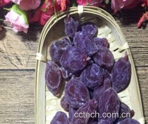 紫薯制作的无麸质甜品
