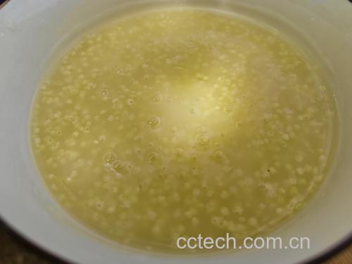 煮粥过程图