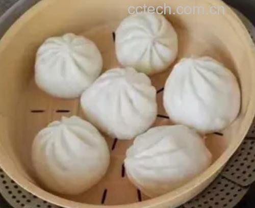 包子蒸制过程图
