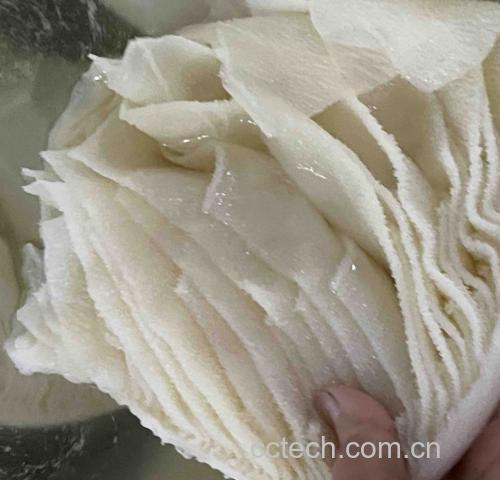牛百叶处理过程