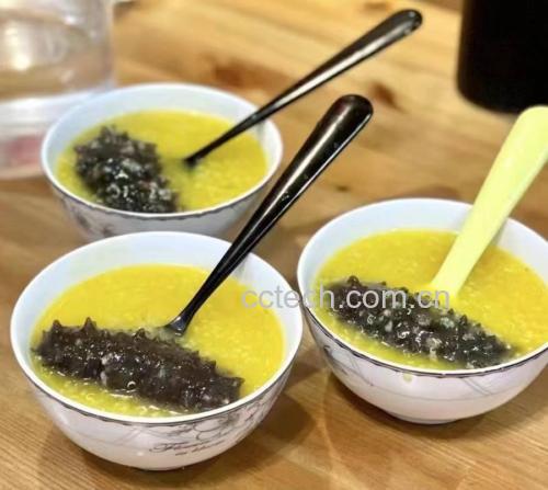 高丽参炖稀饭汤成品图