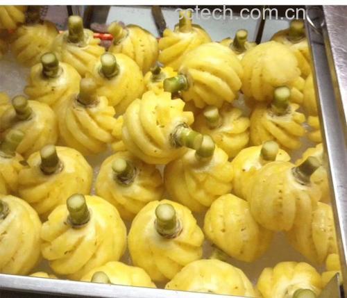 菠萝与其他水果拼盘