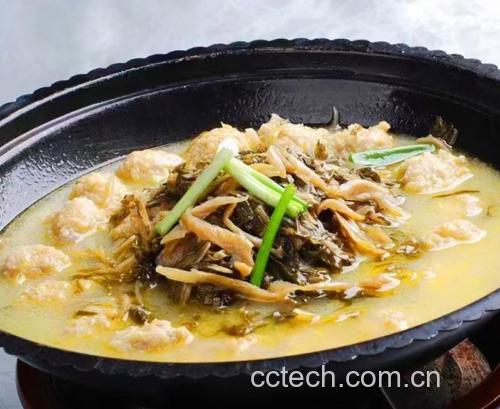 韭菜拌豆腐成品图