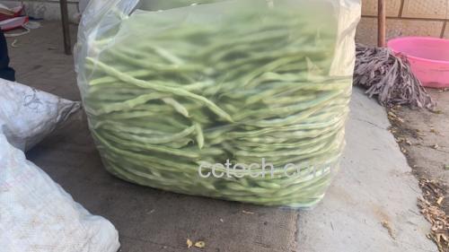 豆角焯水过程