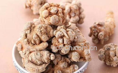 三七、葛根、西洋参药材组合图
