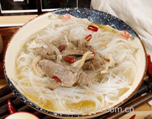 红薯面条成品图