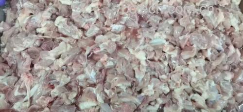 鸡肉处理过程