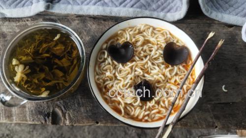 健康饮食与面部美容结合图