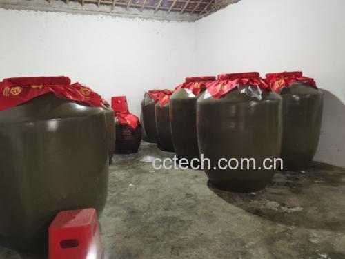 红蒜酒发酵过程展示图